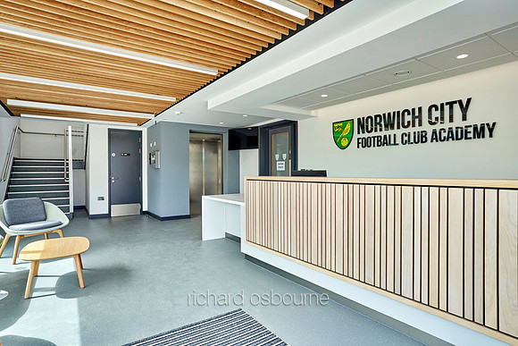 Norwich City Football Club Colney Training Ground for LSI Architects