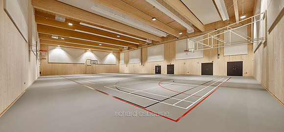 Jane Austen Sports Hall, Norwich for LSI Architects