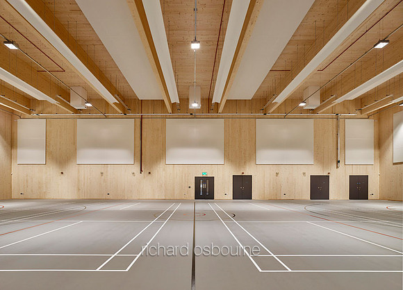 Jane Austen Sports Hall, Norwich for LSI Architects