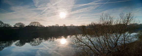 P3C12  Manchester Ship Canal / River Irwell, Cadishead, Salford, Greater Manchester, UK