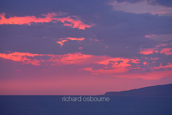 V18S2  Sunset, La Gomera, Canary Islands, Spain