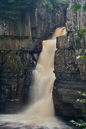 V12L3  High Force Waterfall, Teesdale,  UK
