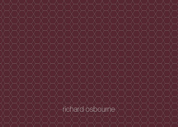 G381 Claret Hexagon