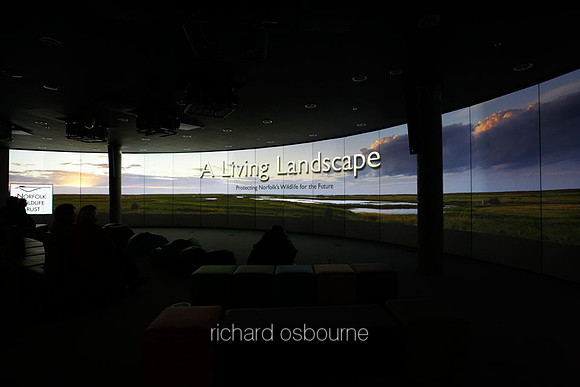 Norfolk Wildlife Trust Fundraising Show at Fusion Projector