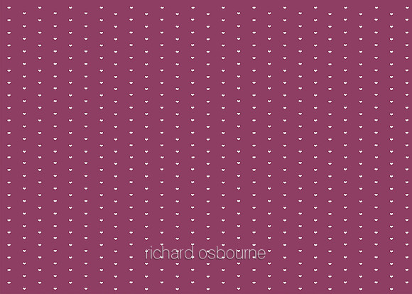 G329 Mulberry Hearts
