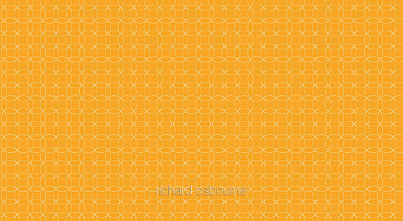 G227 Tangerine Circles