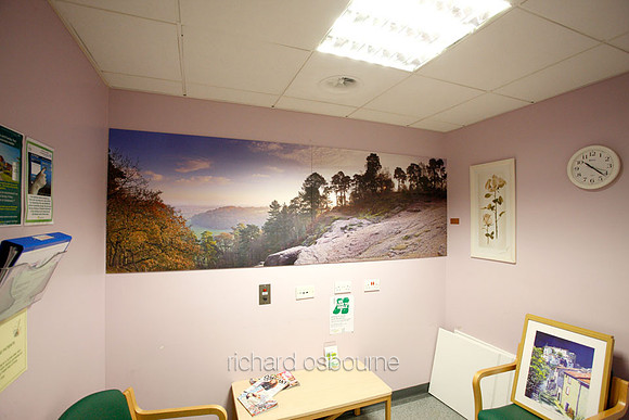 UHSM Wythenshawe Hospital - Panoramic Diptych PhotoPanel, 2700 x 900mm