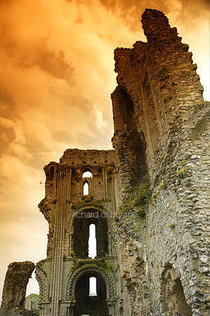 V5AR27   Castle Acre Priory Ruins, Castle Acre, Norfolk, UK