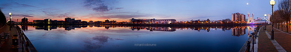 P3C2 - Dawn, Salford Quays, Greater Manchester, UK
