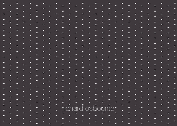 G294 Charcoal Hearts
