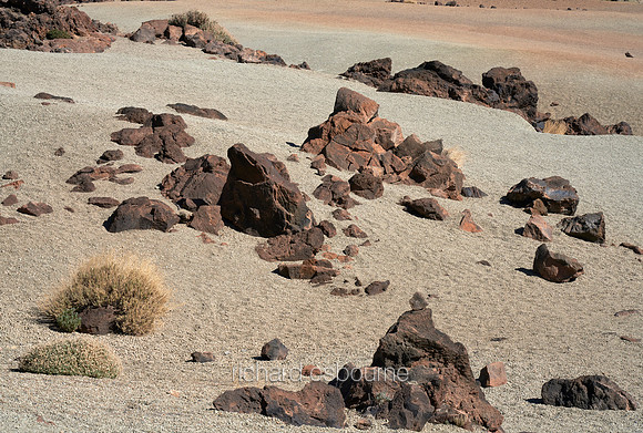 V18D6  Volcanic Pummice and Rocks, El Teide, Tenerife, Spain
