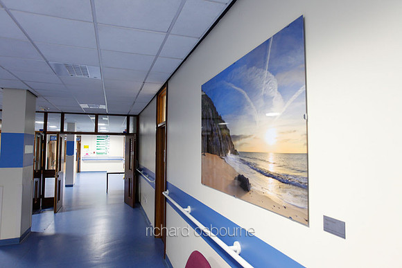 Withybush Hospital, Haverfordwest,  Main Entrance