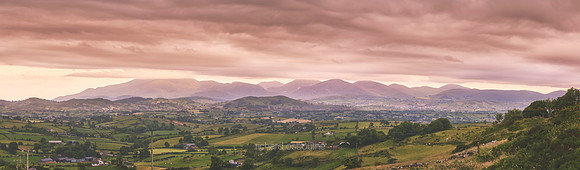 P5L54  Mountains of Mourne, County Down, Northern Ireland