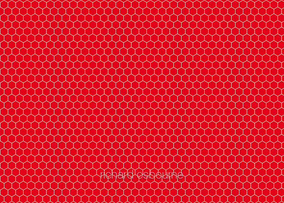 G428 Poppy Honeycomb