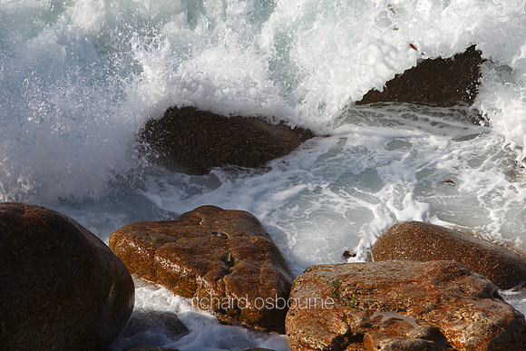 V5D17  Waves, Sennen Cove, Cornwall, UK
