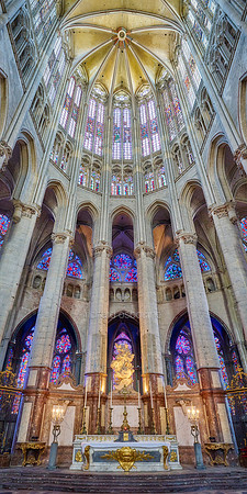 V19AR13  Beauvais Cathedral, (Cathédrale Saint-Pierre de Beauvais). France