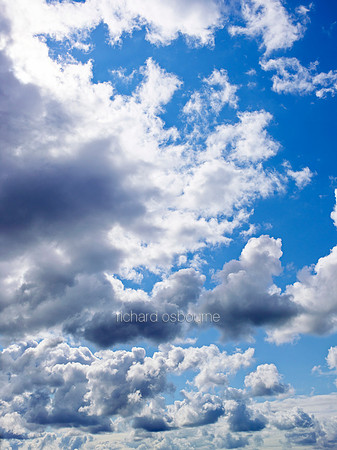 V8BG12  Clouds and Blue Sky