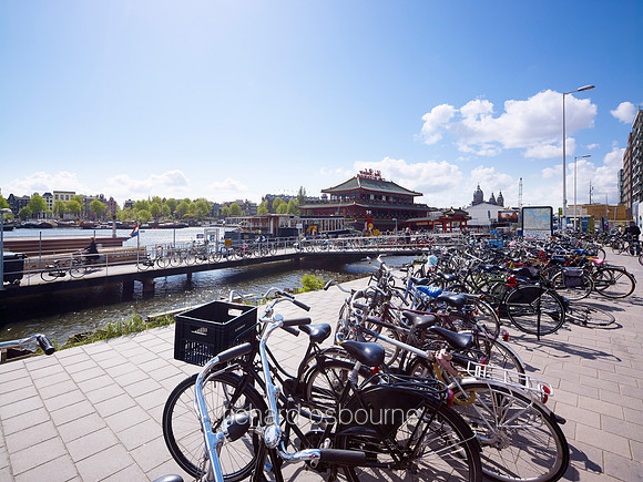 V6C28  Bicycles, Oosterdokseiland, Amsterdam, Netherlands