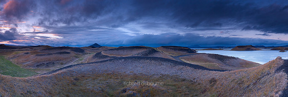 P3L28  Pseudo Craters, Skútustaðir, Iceland