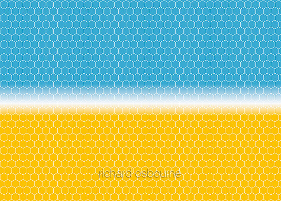 G597 Honeycomb Bright Transitions Seaside