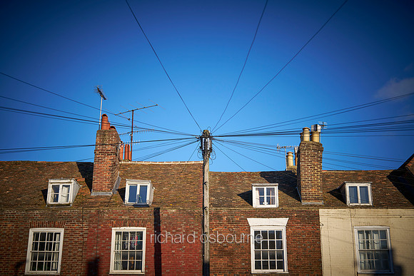 V19AR6  Telephone Pole, Canterbury, Kent, UK
