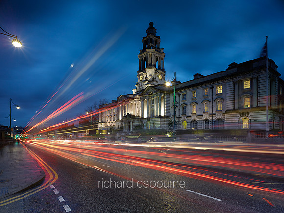 V8C95  Stockport Town Hall, Greater Manchester, UK