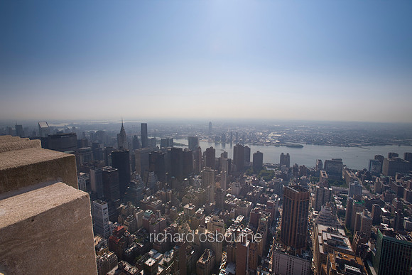 V4NY49  Looking East From Empire State Building, New York City, USA