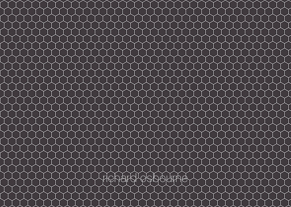 G390 Charcoal Honeycomb