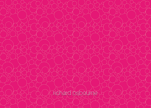 G184 Fuschia Bubbles