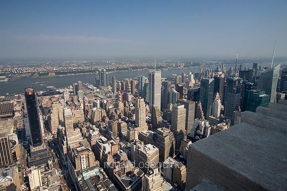 V4NY30  Looking North West From Empire State Building, New York City, USA