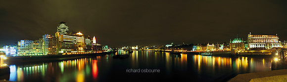 V1P19 Blackfriars Bridge Night, London