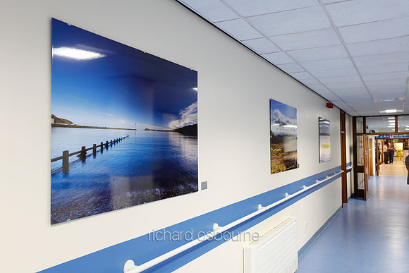 Withybush Hospital, Haverfordwest,  Main Entrance