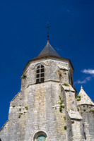 V19C22  Church Tower, Issigeac, Dordogne, South of France