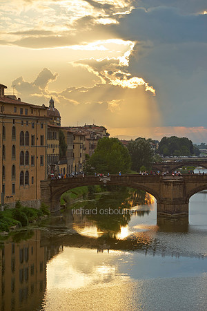 V8C68  From the Ponte Vecchio, Florence, Italy