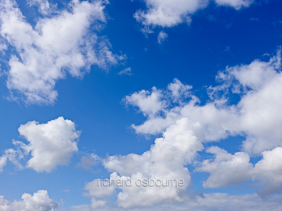 V8BG13  Clouds and Blue Sky