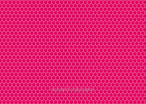 G424 Fuschia Honeycomb