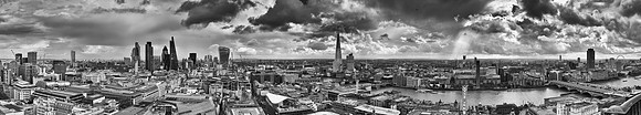 P4C31  London from St Paul's Cathedral, UK