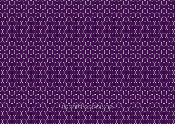 G427 Aubergine Honeycomb