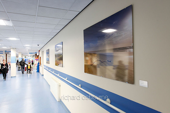 Withybush Hospital, Haverfordwest,  Main Entrance
