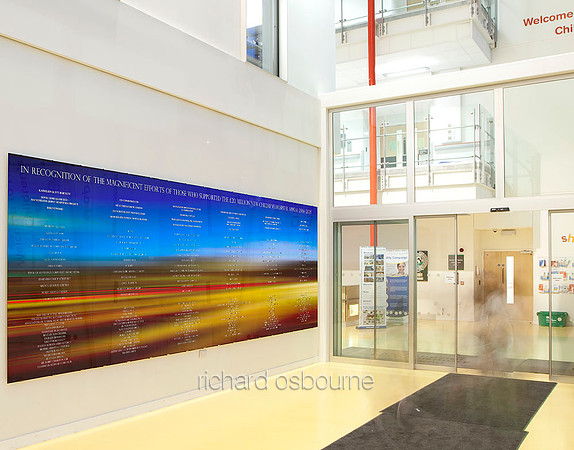 Manchester Children's Hospital Main Entrance, Wall of Gratitude