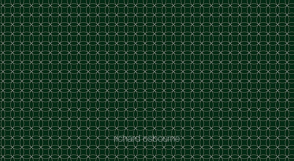 G216 Deep Moss Circles