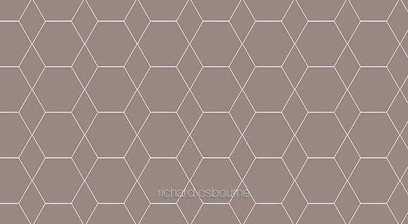 G350 Mocha Hexagon Close Up