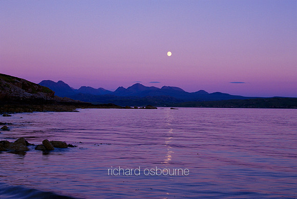 L1S11 Moonrise Over The Cuillins