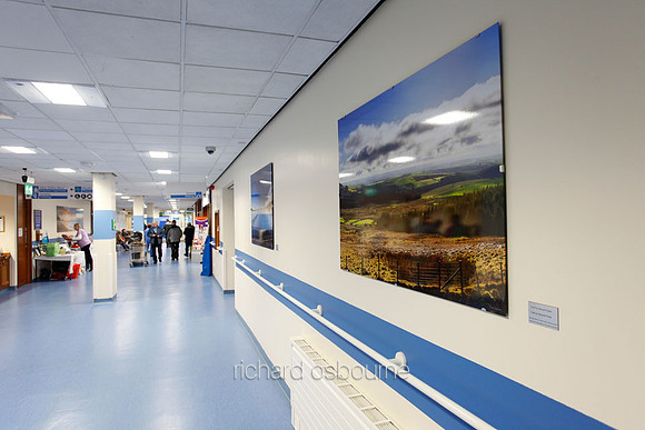 Withybush Hospital, Haverfordwest,  Main Entrance