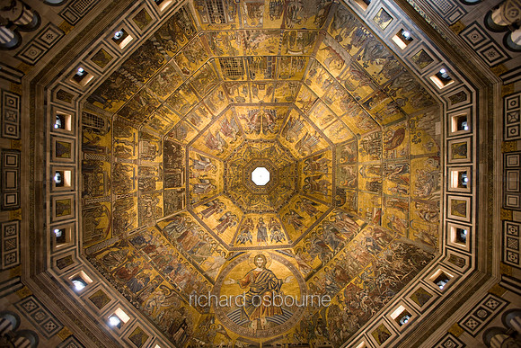 V3C1 Florence - Baptistery Mosaic Ceiling