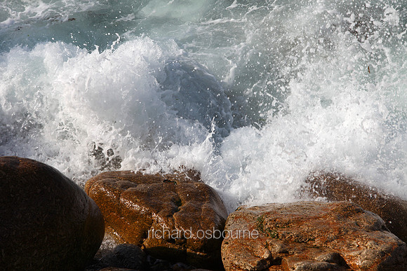 V5D16  Waves, Sennen Cove, Cornwall, UK