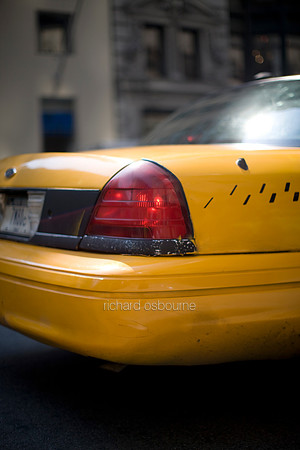 V4NY43  Yellow Cab, New York City, USA