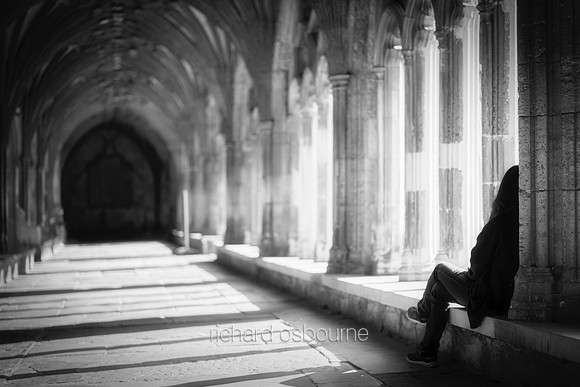 V19MA2  Cloisters, Canterbury Cathedral, Kent, UK