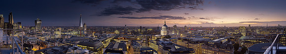 P3C37  London Skyline, London, UK