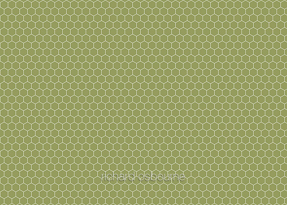 G405 Green Olive Honeycomb